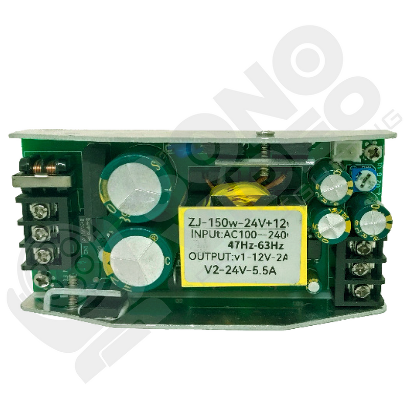 Fuente 24v 5.5 amp 12v 2 amp