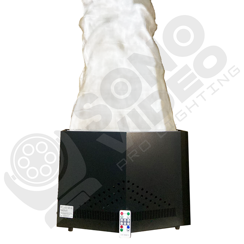 Máquina de Flama RGB DMX + Control Remoto