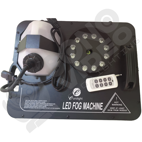 Máquina de humo vertical 12 Leds x 3W - SV12LEDS
