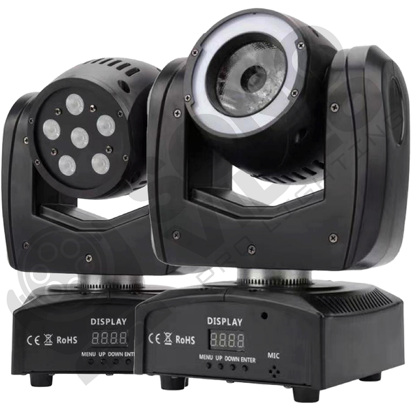 Mini Cabeza Doble Cara+Wash 6x10 RGBW - RVC670
