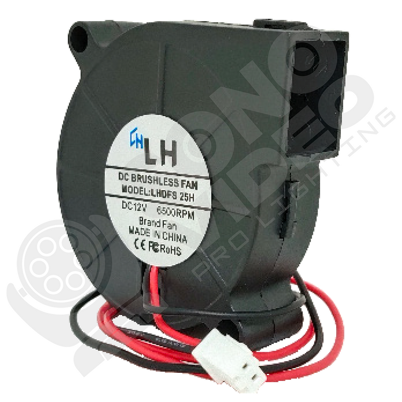 Ventilador Caracol 12V para Cabeza Móvil