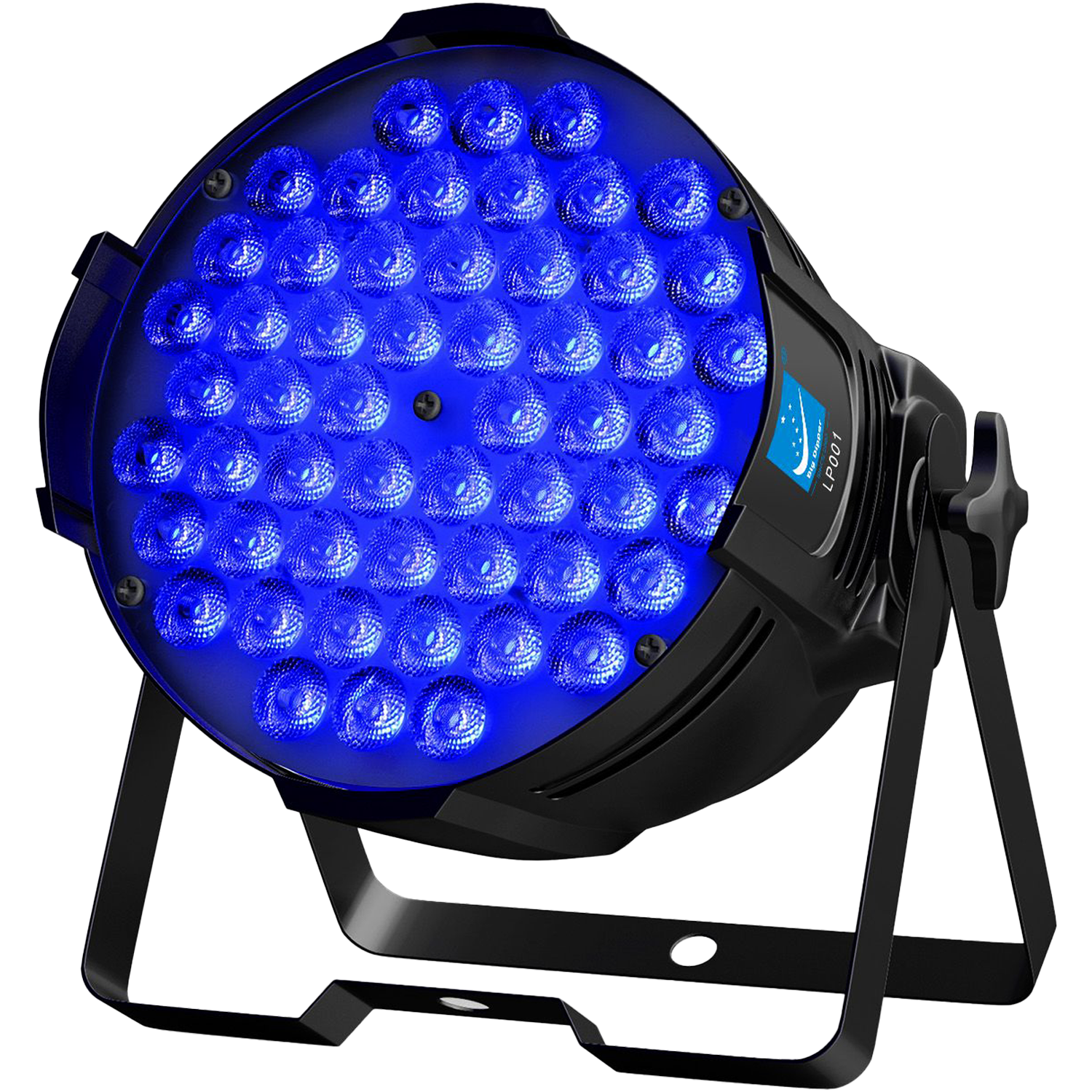 Tacho Par led 54x1.5W RGB 3 en 1 - LPC008 - Gallery 1