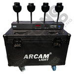 Barra Pin Spot 4x20W con Zoom Regulable - SVPINSPOT420 - Thumbnail 3