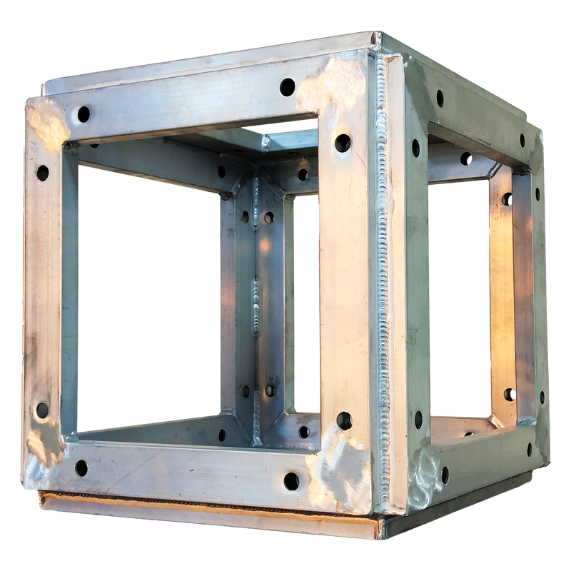 Cubo Truss con pernos 40x40cm