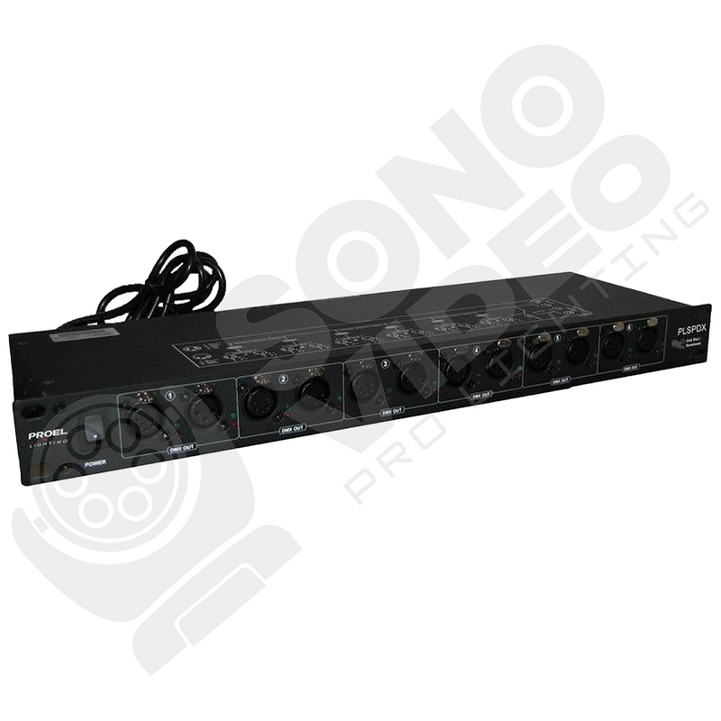 DMX Spliter de 12 salidas