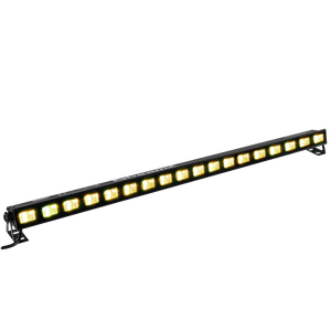Barra LED 18X3 W 2 en 1 Luz Cálida+UV DMX - EQE183D