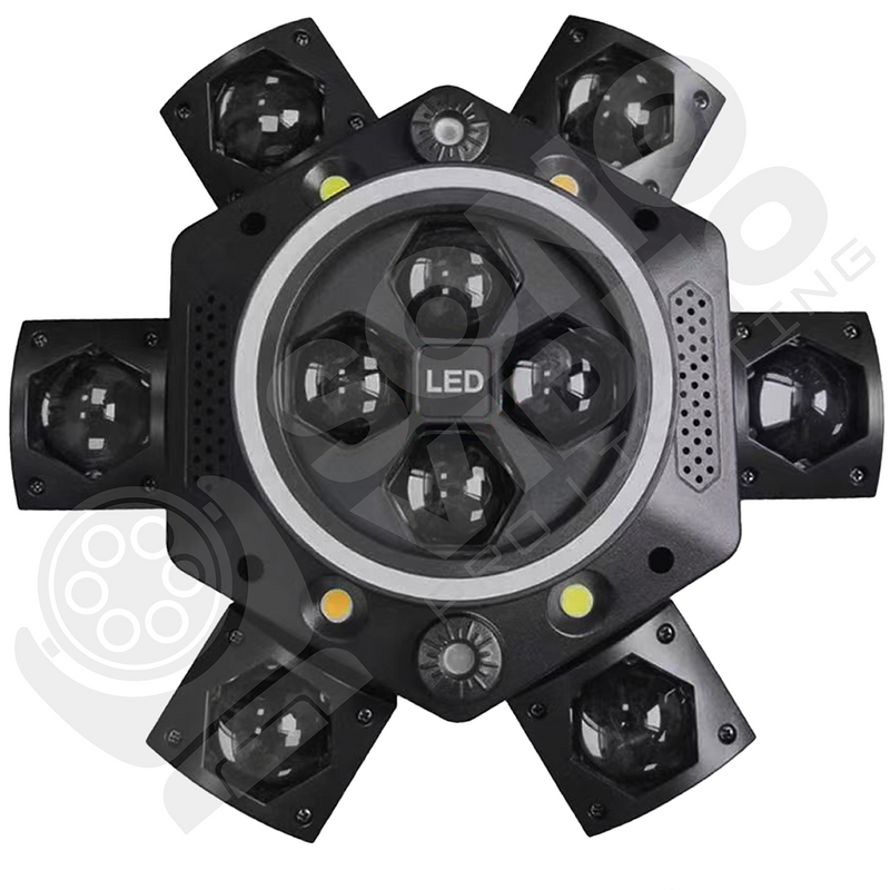 Helicóptero 6 en 1 + Aro LED