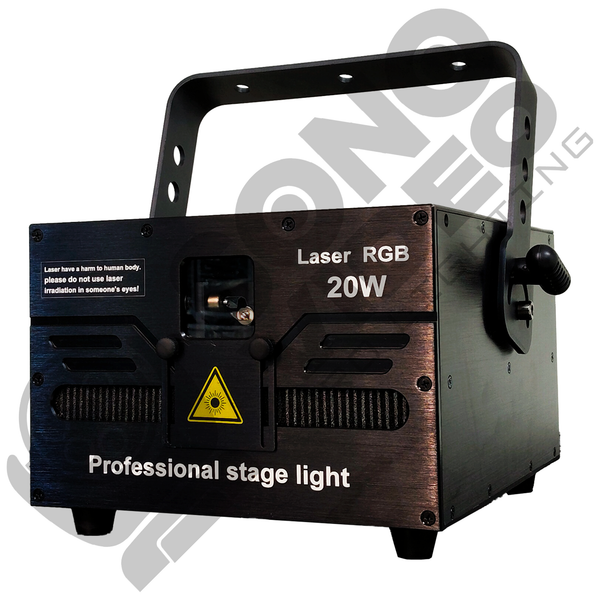 Láser 20W RGB+ilda+APP - SV120 - SVM120LASER
