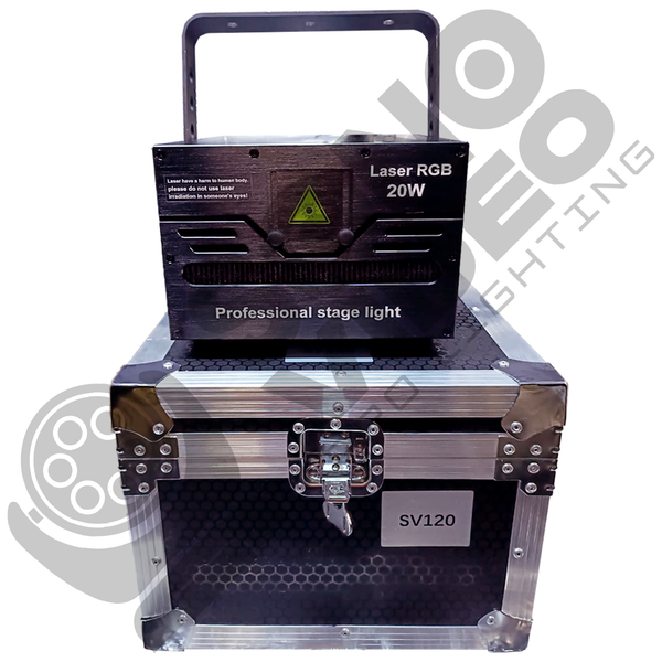 Láser 20W RGB+ilda+APP - SV120 - SVM120LASER - Secondary