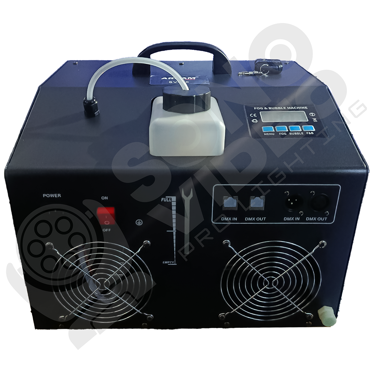 Máquina de Burbuja grande 3 en 1 + Humo + LED - Gallery 2