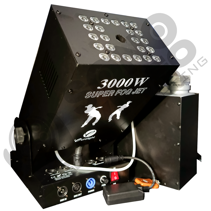 Máquina de humo 3000W con Led CO2