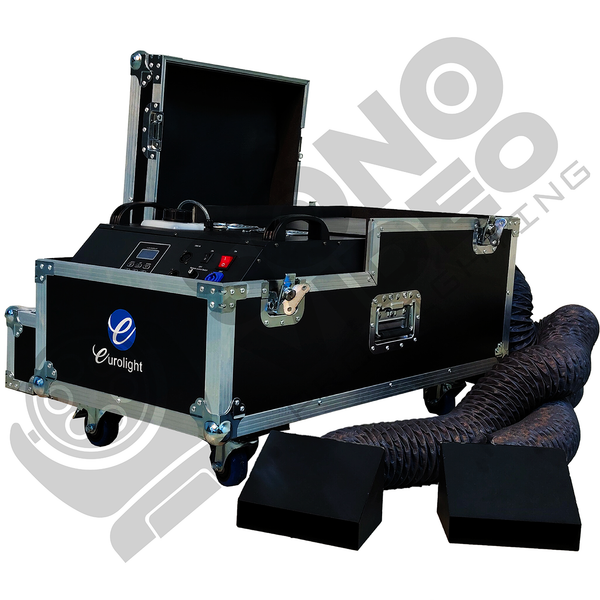 Máquina de humo Bajo Neblinera 3000W con doble manguera - EQELOWM3 - SVM3000D