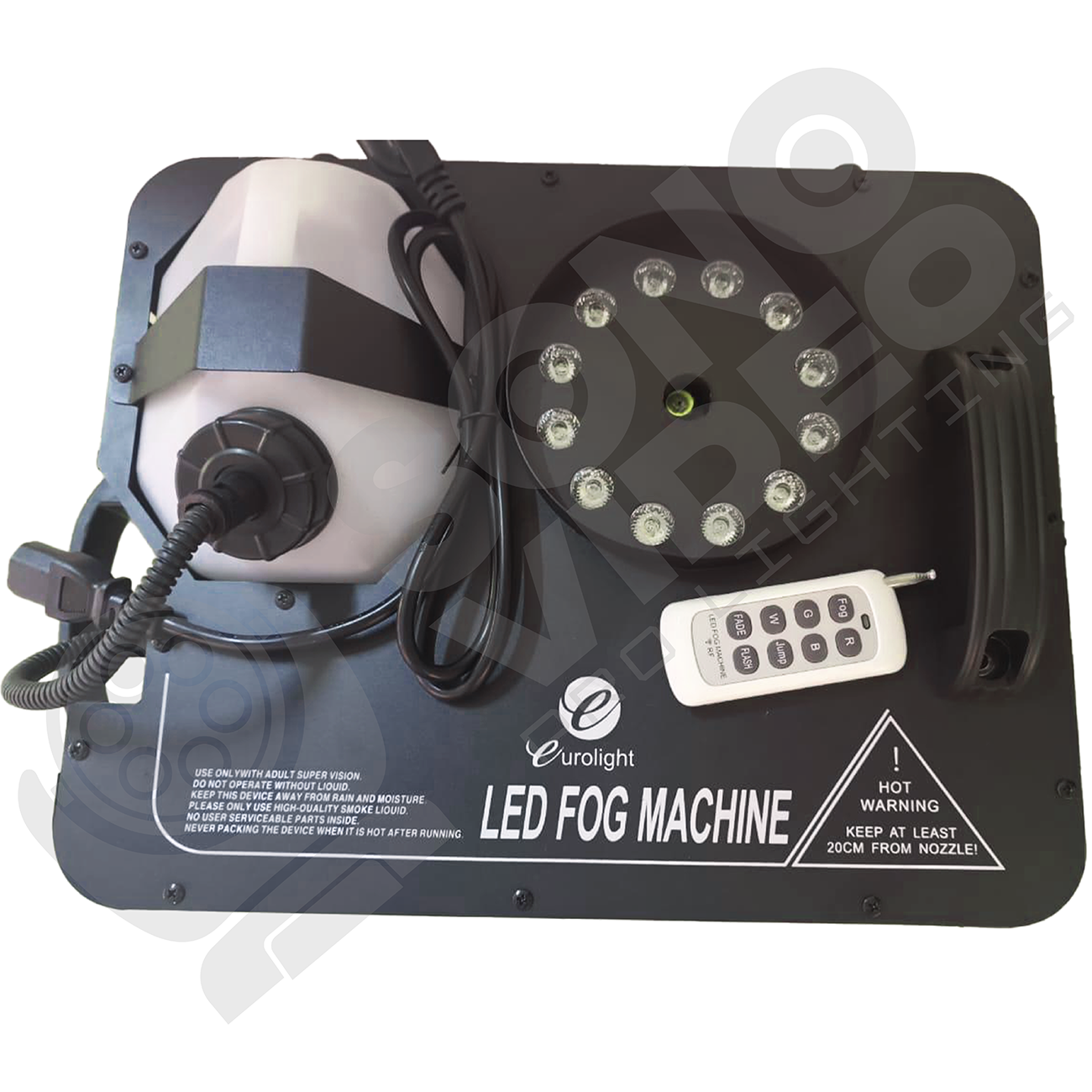 Máquina de humo vertical 12 Leds x 3W - Gallery 1