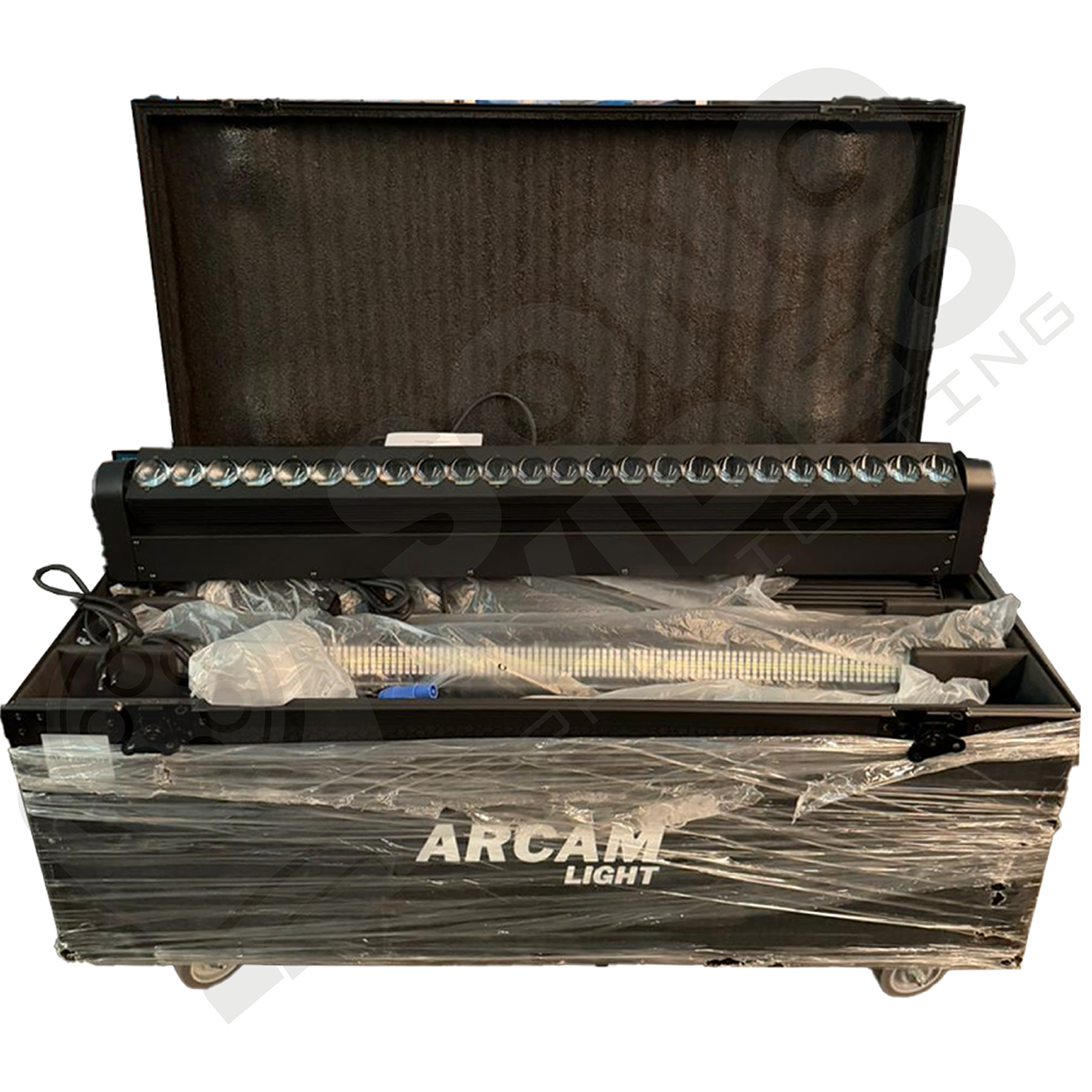 Mega Barra Stormy + Barra LED 24x18w Doble cara Movible - Gallery 2