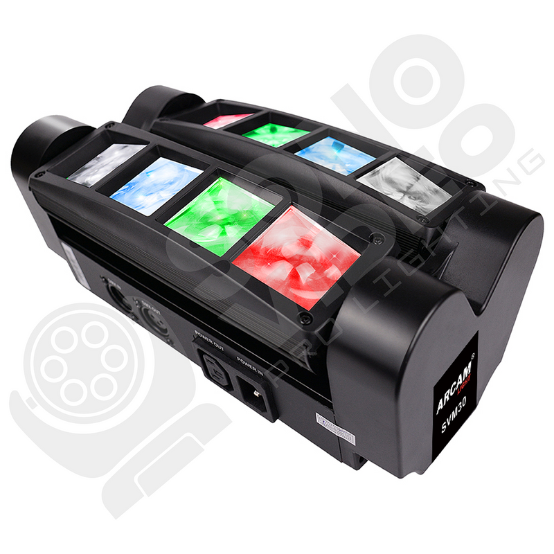 Mini Spider 8x3W RGBW