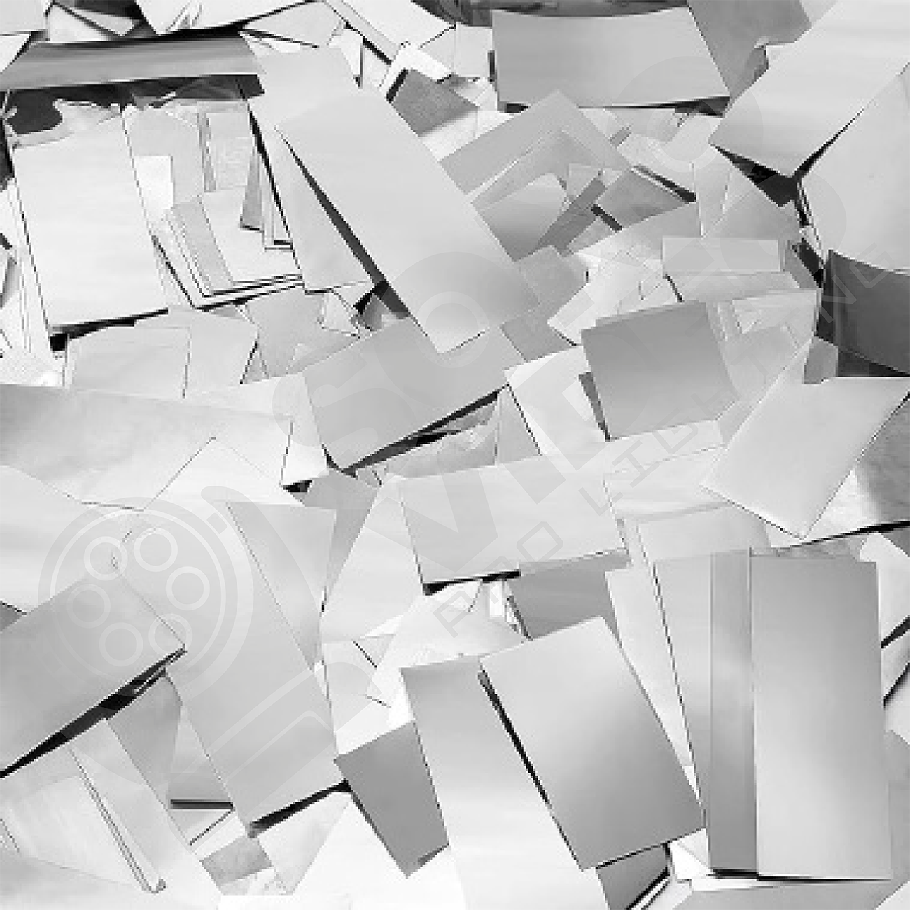 Papel Metálico Plateado - Gallery 1