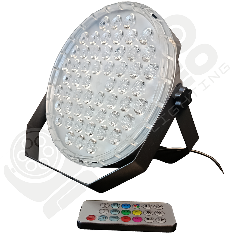 Par LED de 54x1W RGB con Control