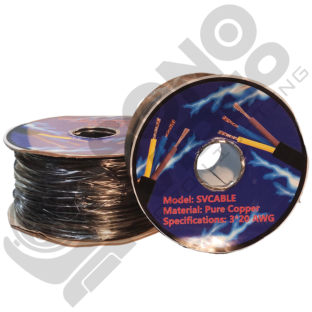 Rollo de cable DMX 100M - Gallery 1