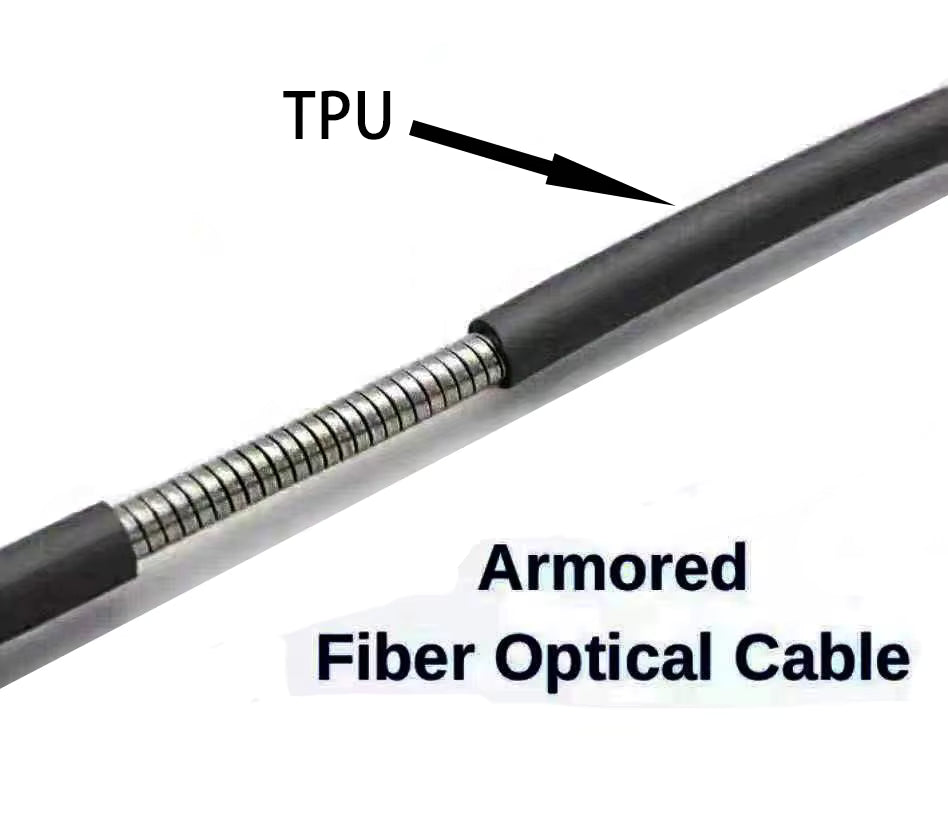 Cable de fibra óptica SM de 100 metros - Gallery 2