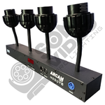 Barra Pin Spot 4x20W con Zoom Regulable - SVPINSPOT420 - Thumbnail 2