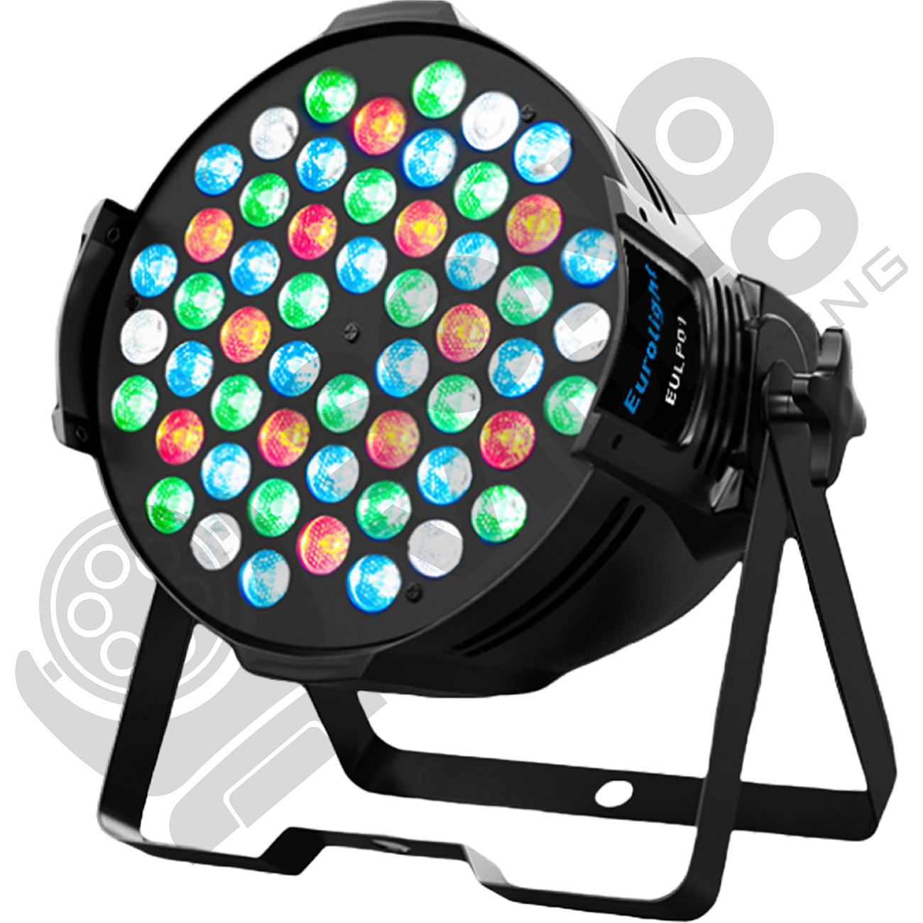 Tacho Par Led 54x3W RGBW Independiente - Gallery 1