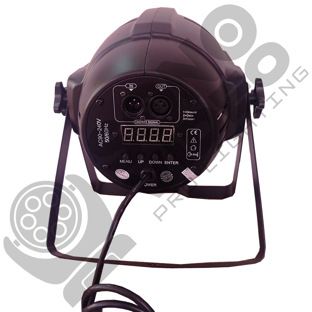 Tacho Par Led 54x3W RGBW Independiente Big Dipper - Gallery 3