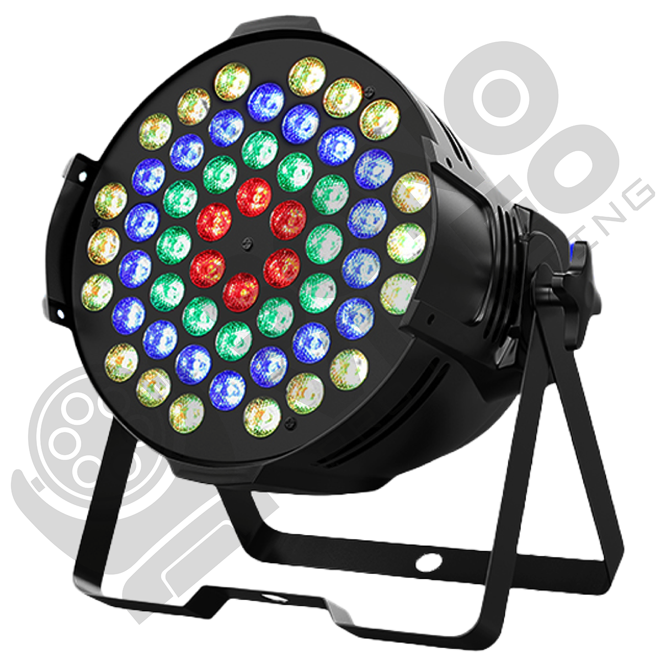 Tacho Par led 54x3W RGB 3 en 1 + Ring Control Powercon - Gallery 1