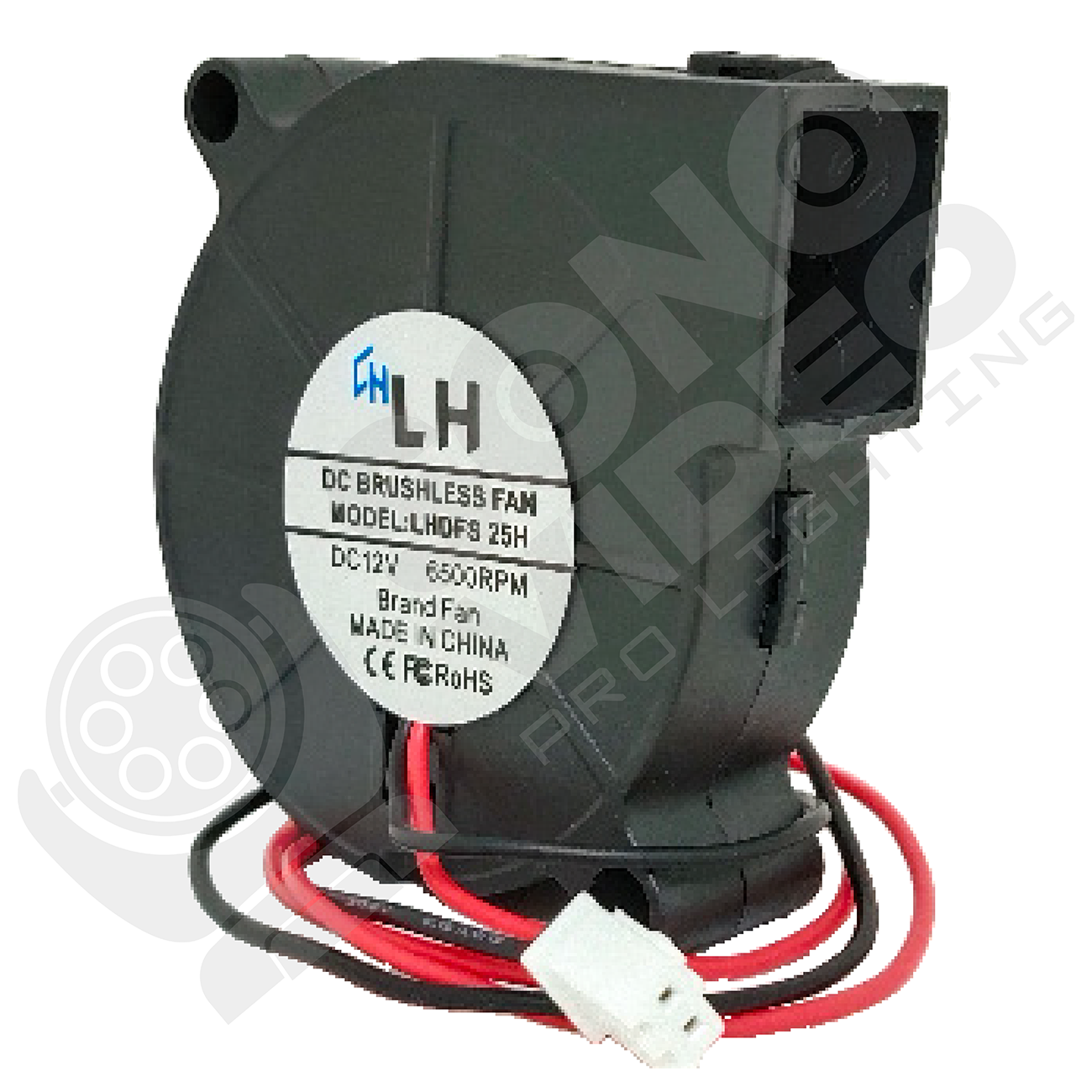 Ventilador Caracol 12V para Cabeza Móvil - Gallery 1